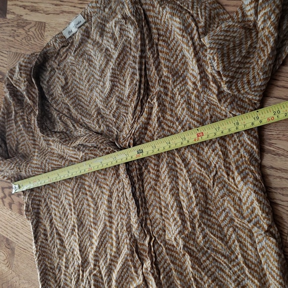 (S) Catwalk Studio Bohemian Lightweight Casual Patterned Top Relaxed Fit - Picture 6 of 9